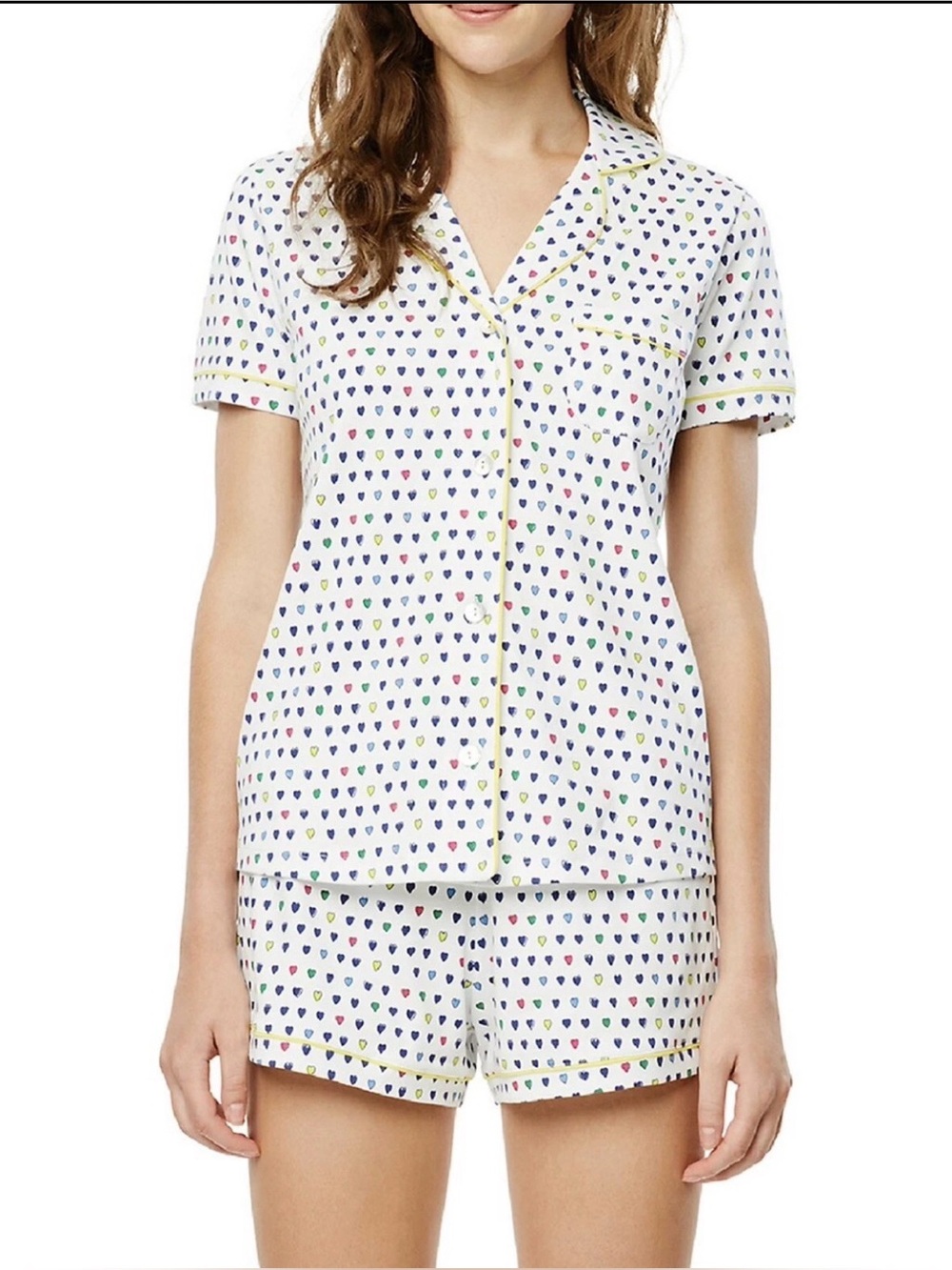 Roller rabbit pop hearts pajamas set